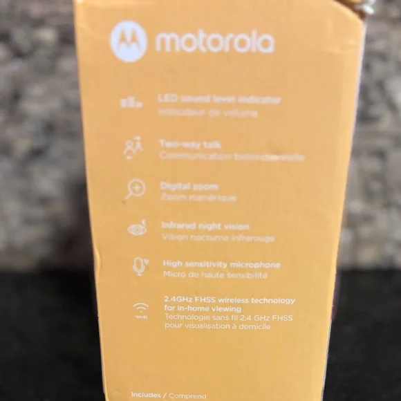 Motorola 5.0 Video Baby Monitor, Dual Cameras- Brand New In Box